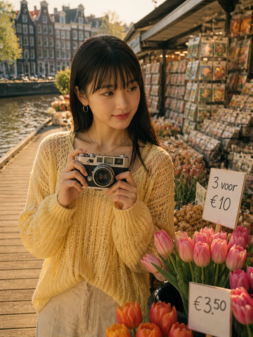 the flower market