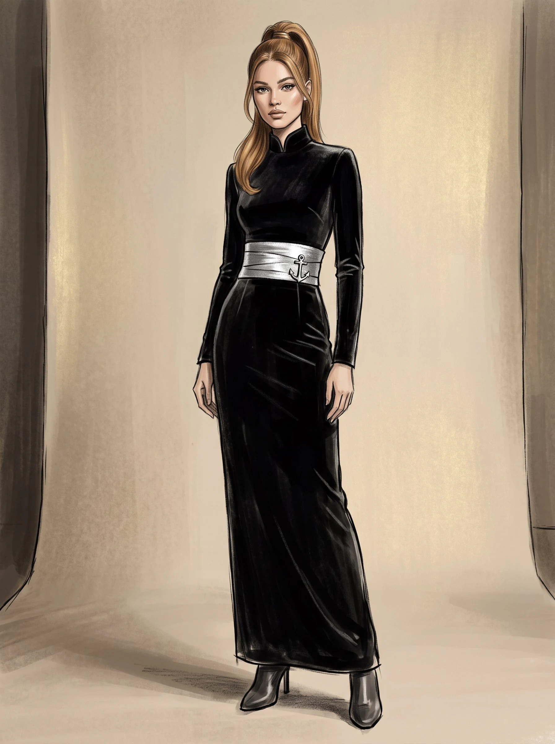 Two looks, one philosophy — velvet