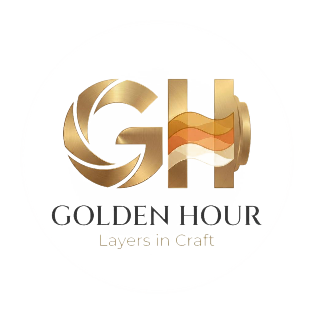 Golden Hour mark — end card, transparent