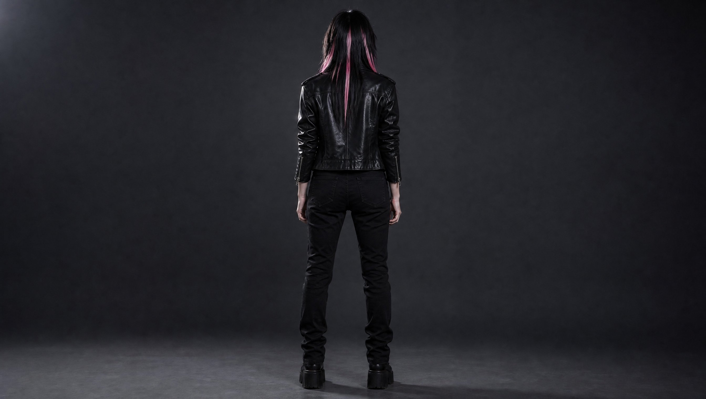 Miya music video — performance anchor, back view
