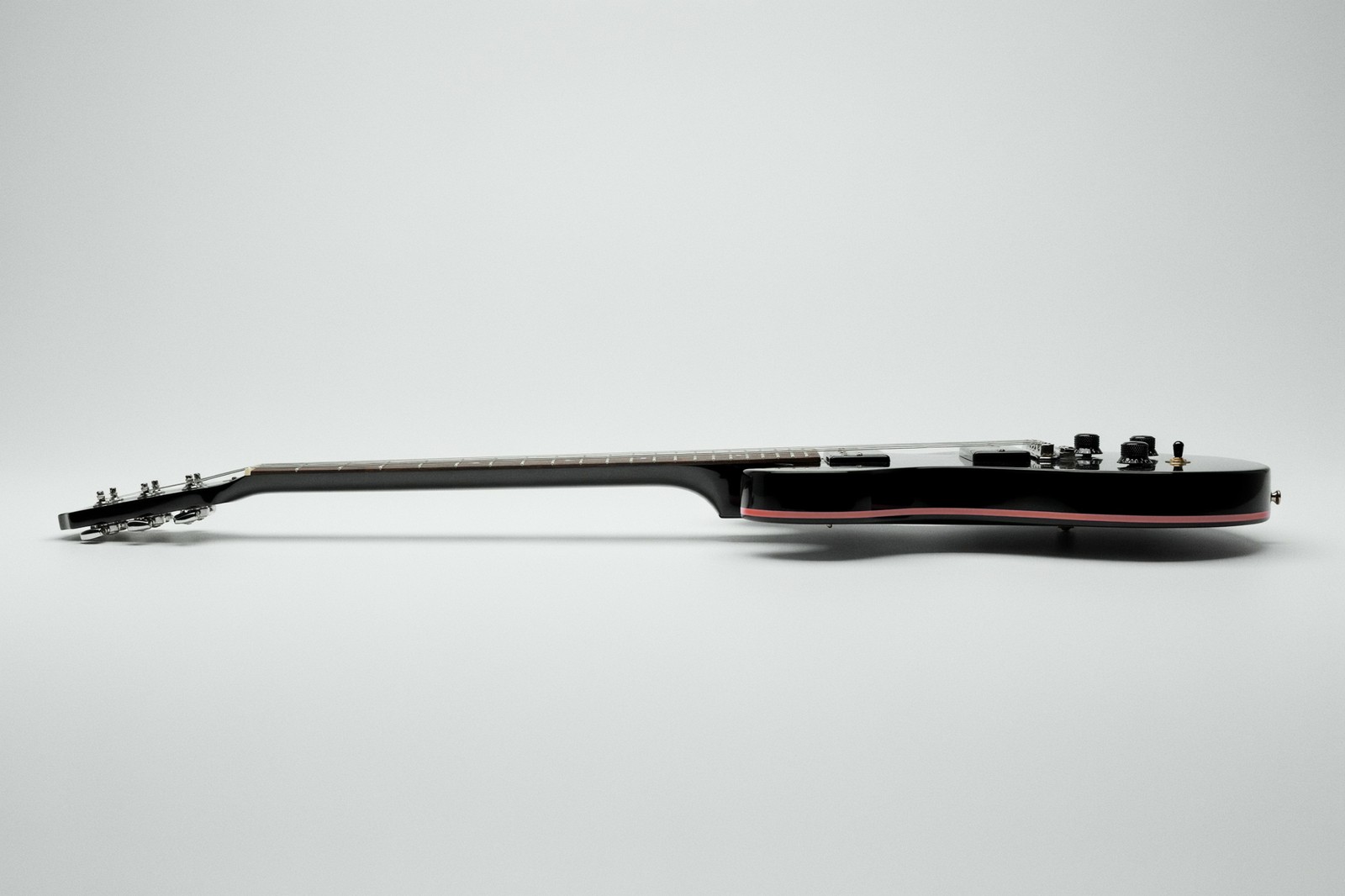 Miya music video — guitar anchor, side view